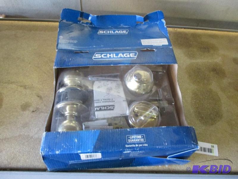 schlage knob set...