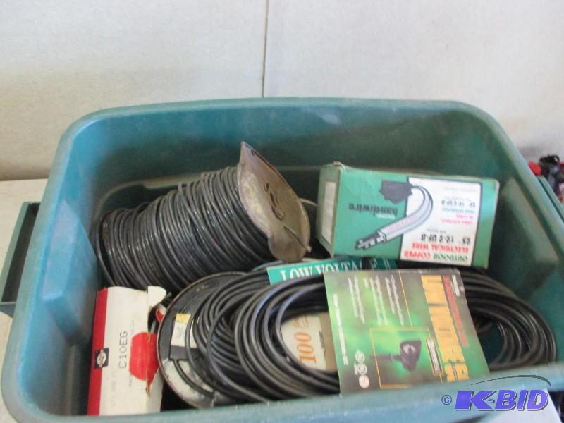 box of wire...