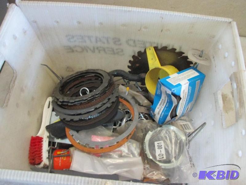 box of misc...
