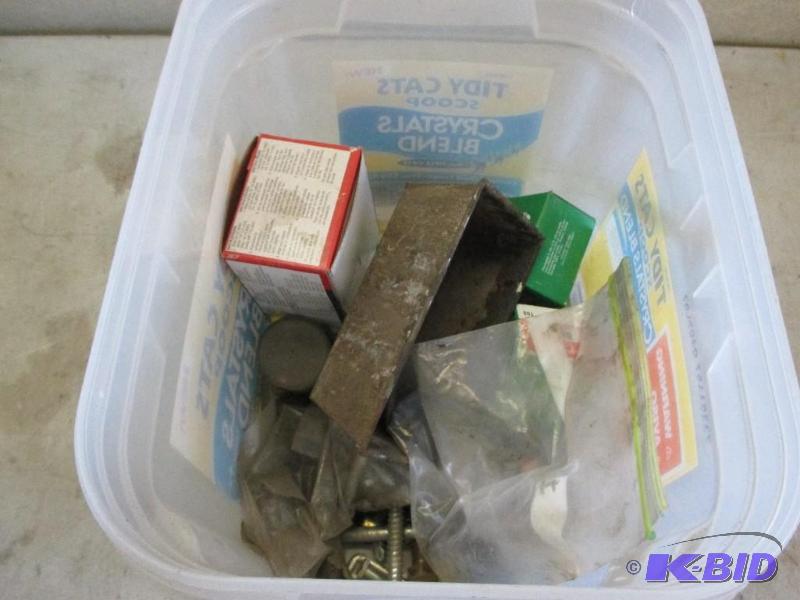 box of fasteners...