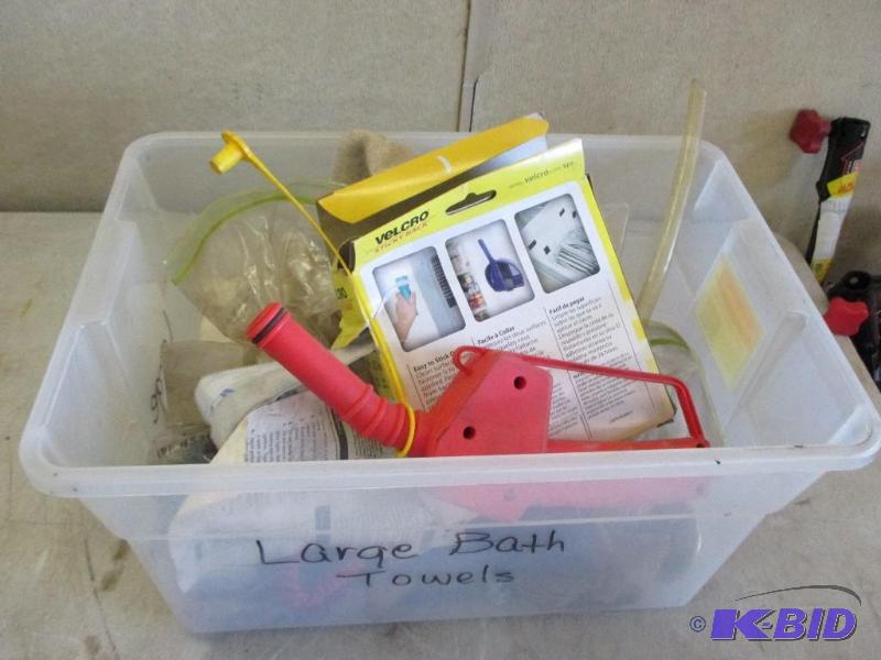 box of misc...