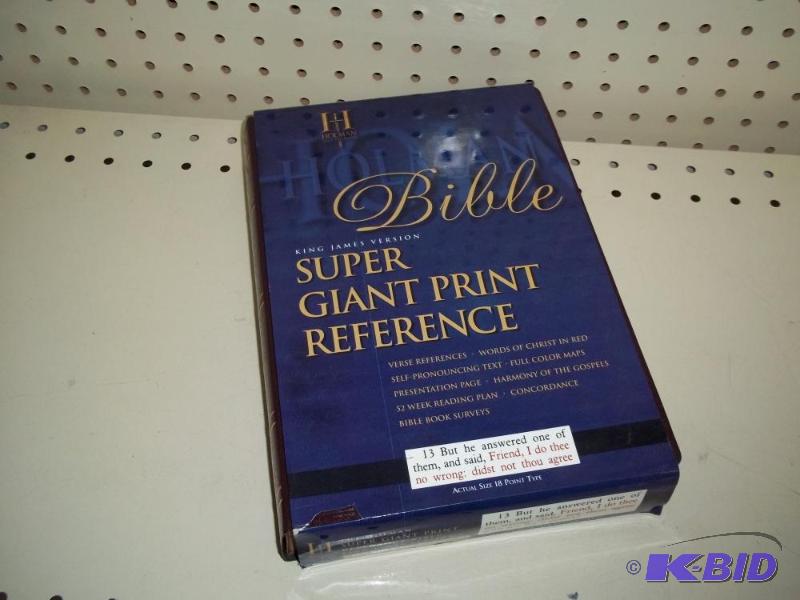 Super Giant Print Bible...