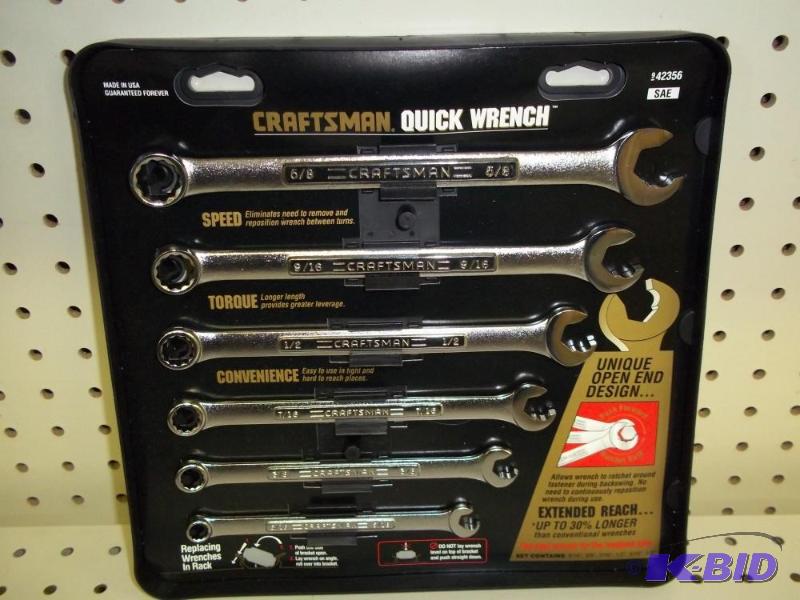 New in Package Craftsman Quick Wrench Set...