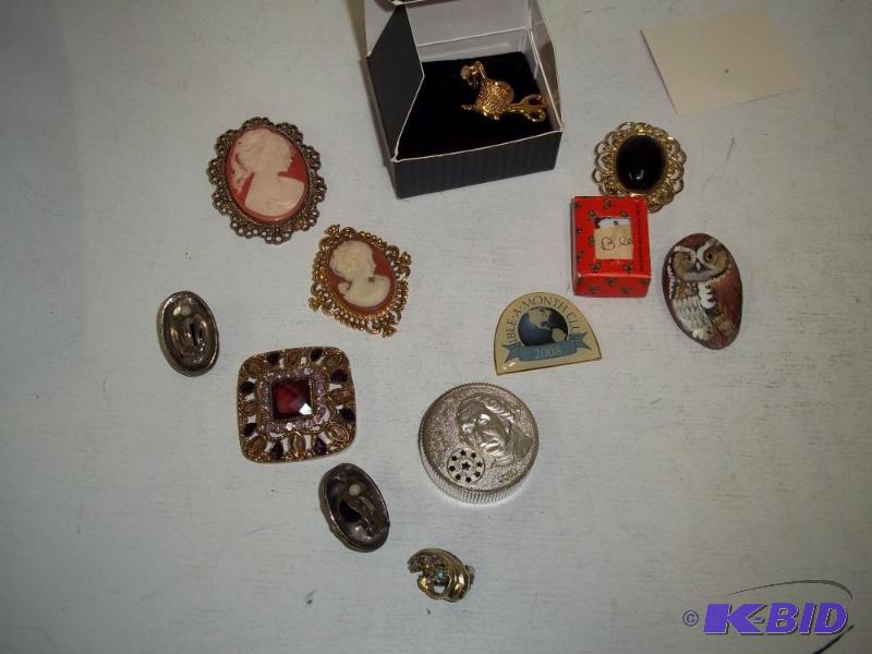 Brooches...