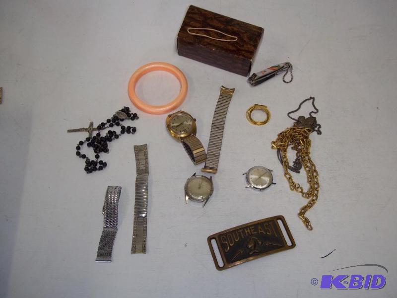 Assorted watches and jewelry...
