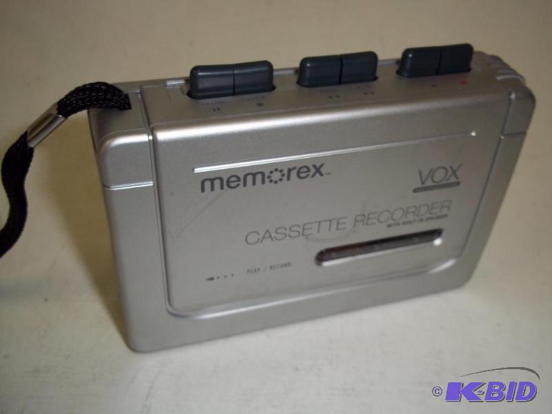 Memorex Cassette Recorder...