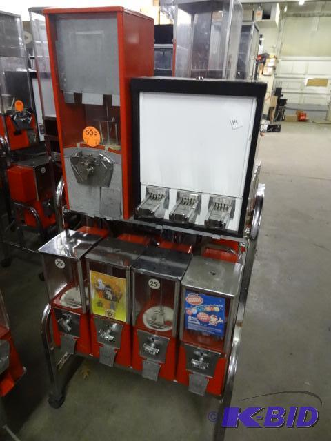 lot 14 image: Bulk rack 3 sticker and 5 bulk. No keys...