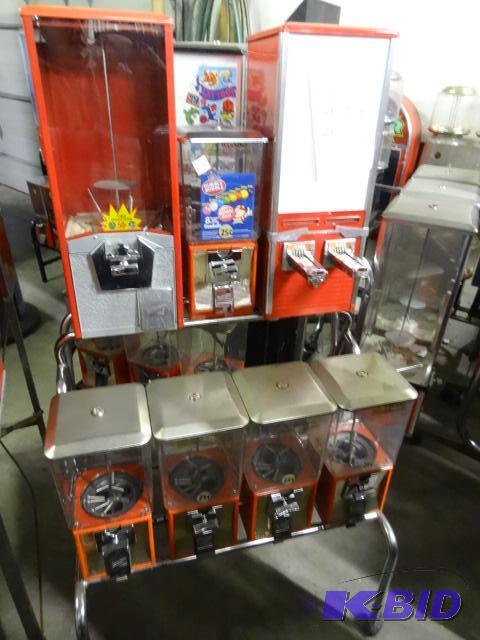 lot 17 image: Bulk rack. 2 sticker and 4 bulk. No keys...