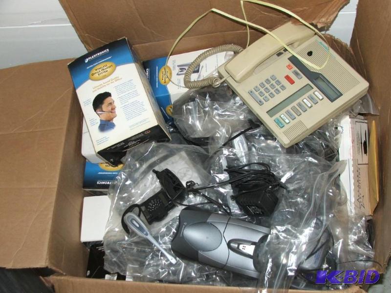 lot 26 image: Large lot of two pallets of phones, wireless ...