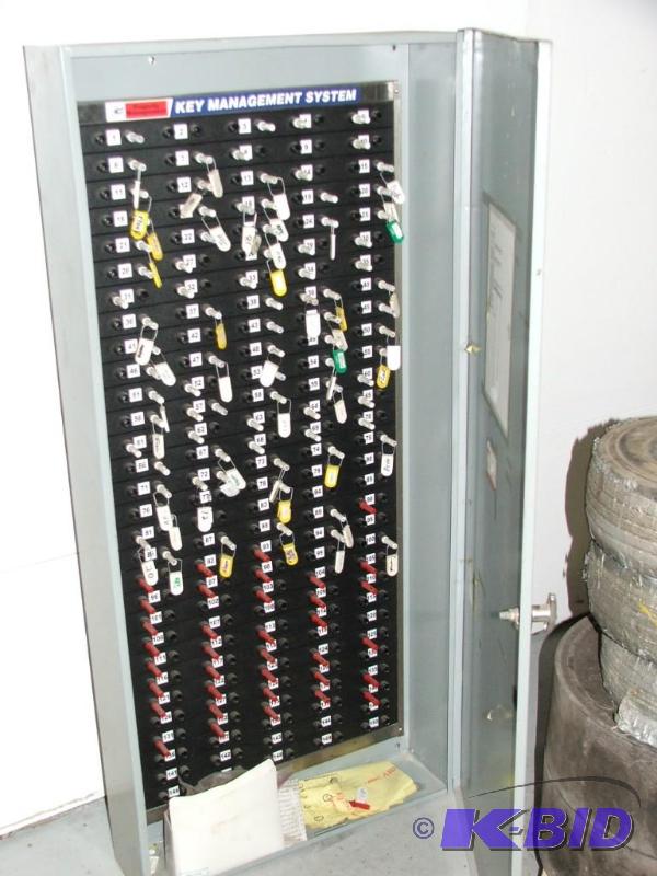 lot 31 image: Key management system and cabinet, space for ...