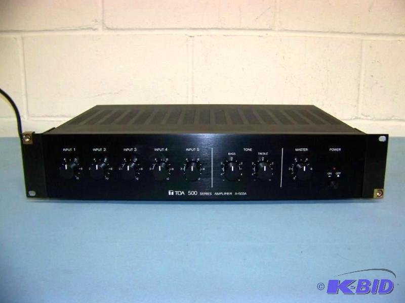 lot 28 image: TOA, 500 Series, Amplifier  Amp
