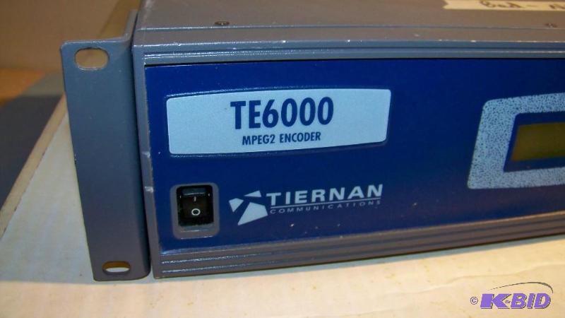 lot 52 image: Tiernan, Professional MPEG2  Modular Video Encoder for PartsRepair