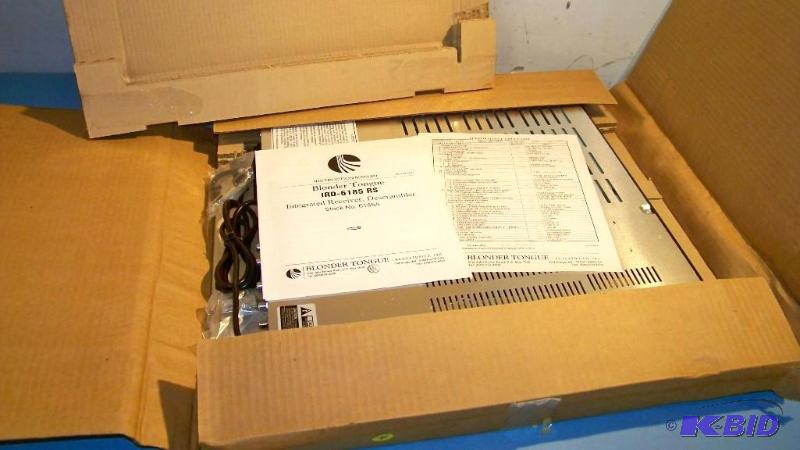 lot 54 image: Blonder Tongue, Integrated Commercial AudioVideo Receiver and Descrambler