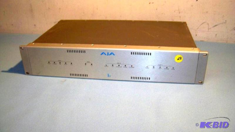 lot 57 image: AJA Model IO Audio & Video Editing Breakout Box for AppleMac Computer