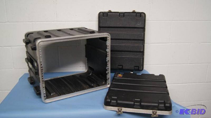 lot 67 image: SKB, ATA, Hard Sided, Rack Shell  Case for Audio and Video Equipment
