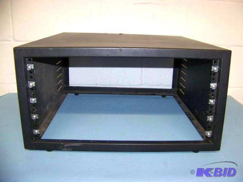 lot 69 image: Metal, Desktop, Audio and Video Component Rack Shelf  Enclosure