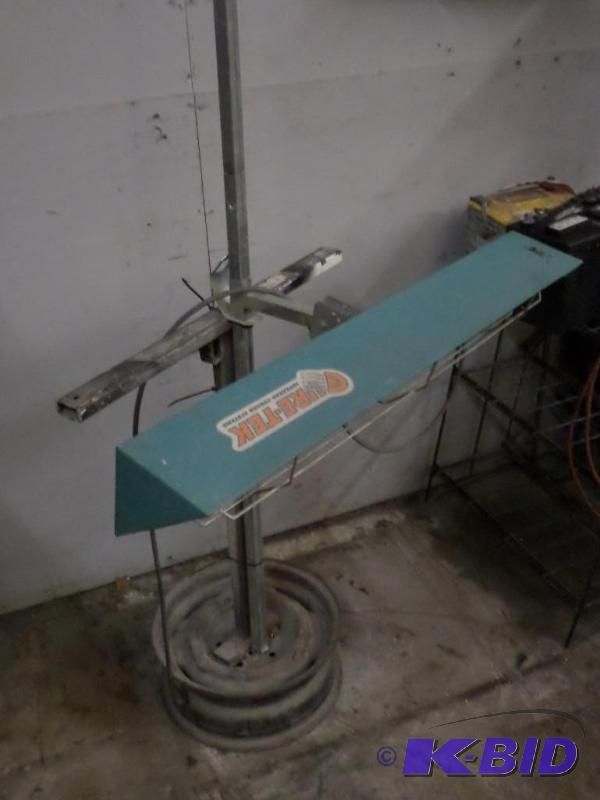 lot 108 image: Cure-Tek Infrared Curing Light With Steel Sta...