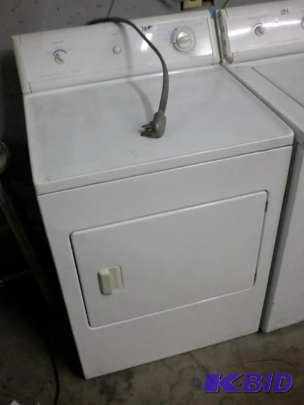 lot 125 image: Frigidaire 240Volt Electric Dryer, Works...