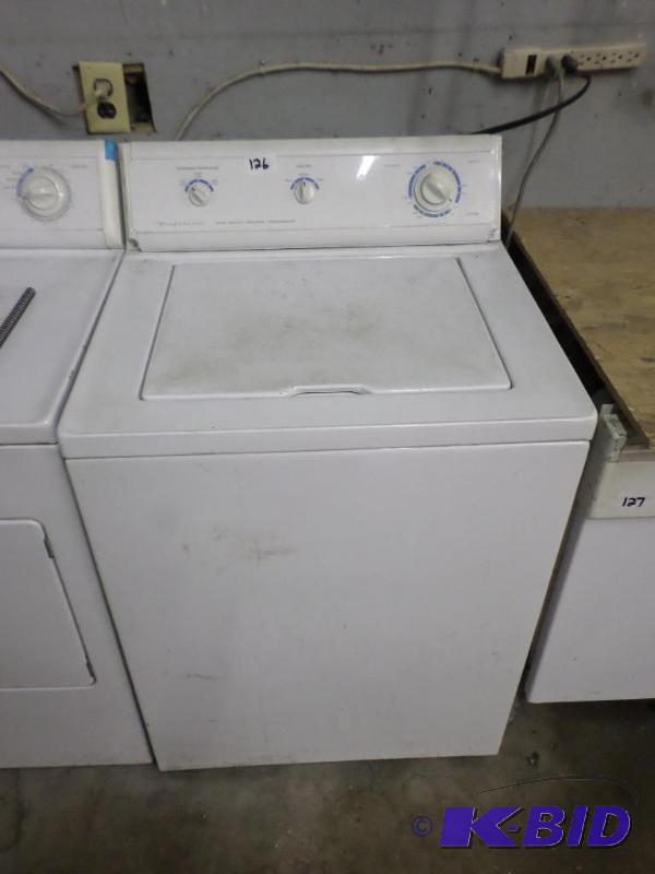 lot 126 image: Frigidaire Heavy Duty Washing Machine...