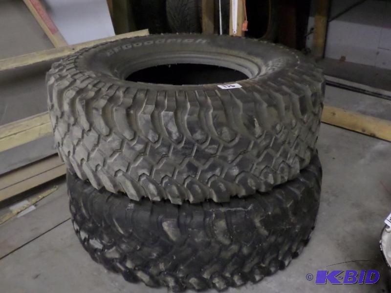 lot 136 image: (2) BF-Goodrich LT3157516 Tires...