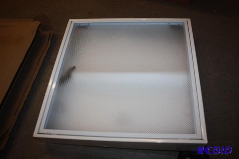 Box Lot of 4 Light Fixture Lens.