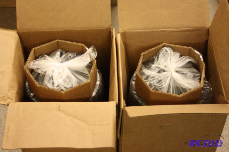 Box Lot of (2) Can Lights GrayMetal Modern Design.
