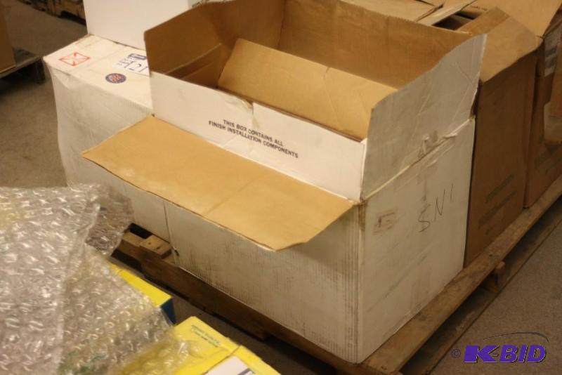 Box of Miscellaneous Light Fixture & Assembly Hardware.