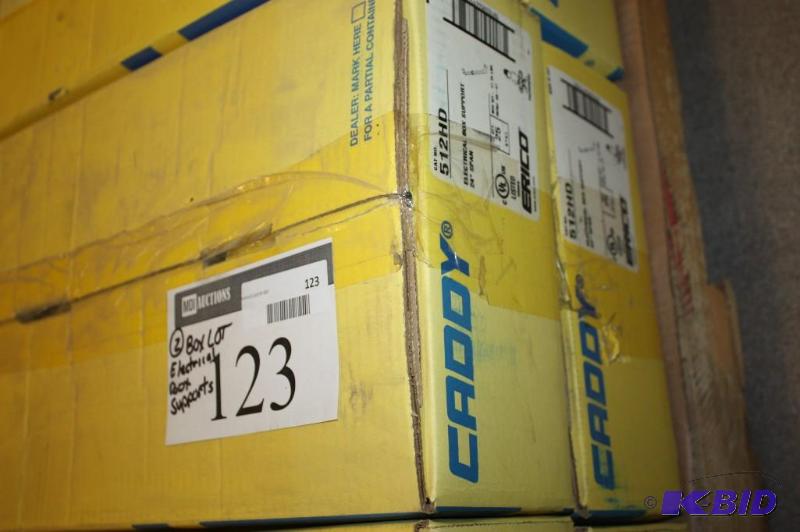 Box Lot of (2) Caddy Electrical Box Supports.
