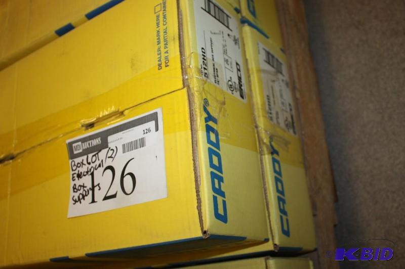 Box Lot of (2) Caddy Electrical Box Supports.