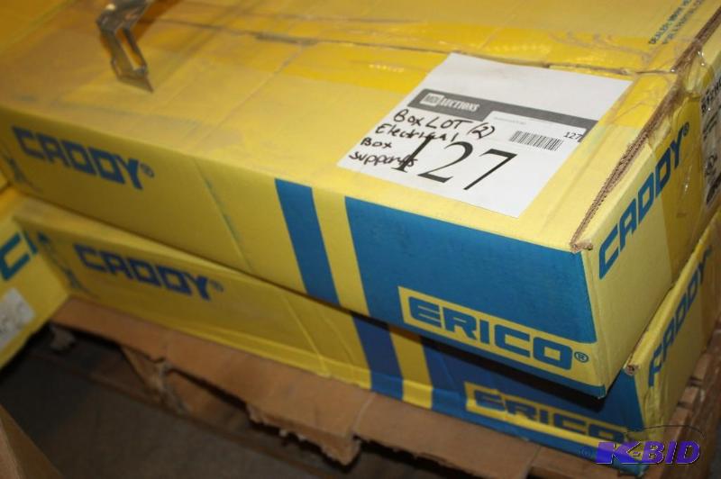 Box Lot of (2) Caddy Electrical Box Supports.