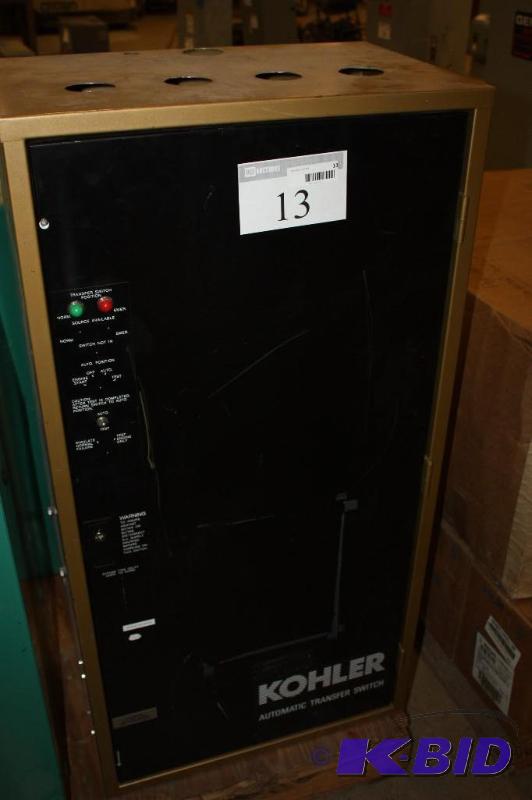 Kohler Automatic Transfer Switch K-168341 120208V 400A Ph 3 Wires 4 60Hz Poles 3 24 x 47.