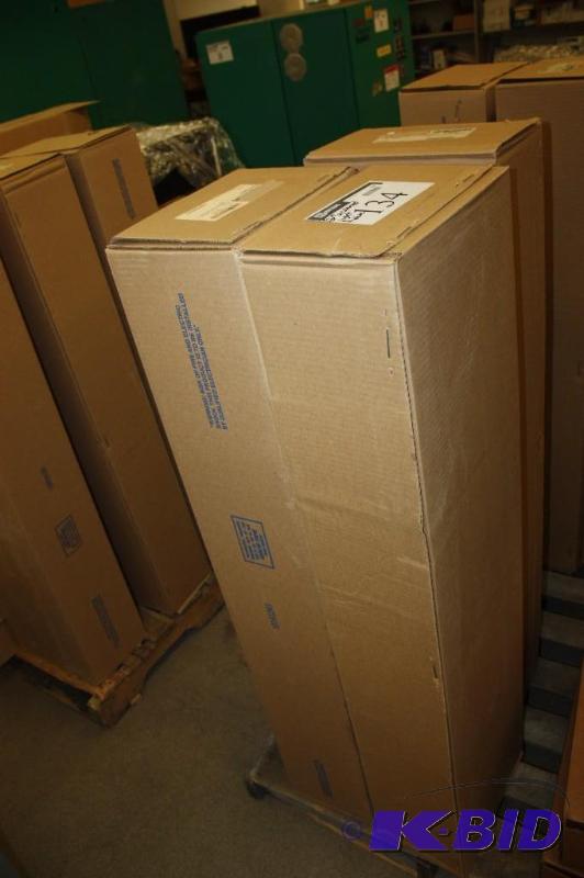 Lot of (3) Suspended Light Fixtures BlackWhite Volt UNV.