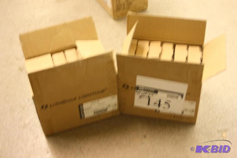 Box Lot of (2) Splice Boxes Lithonia Lighting UCD JB 143PPT White app. 24 ct.