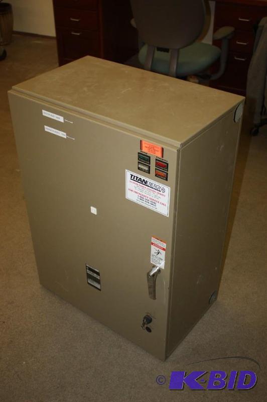 Cummins Transfer Switch Model CTCU225B 931G 120240V 225A Ph 1 60Hz Wire 3 26 x 36.