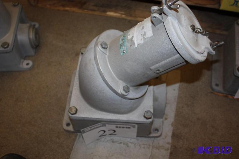 Appleton Electric Company Powertite Receptacle Enclosure Type 344x wReceptacle Cover 200A 3W