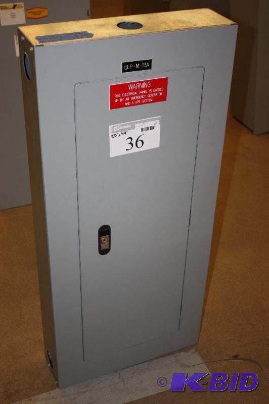 Siemens Circuit Panel 42 Circuits Panel Type P1 System 208Y120V 3 Ph 4 250A Max 20 x 44.