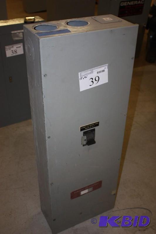 General Electric Electrical Panel 500A 600V 17 x 46.
