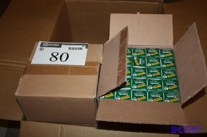 Box Lot of (2) SLI Lighting Extra Life Torpedo Light Bulb 40W Medium Base 3,000 Avg. Hours Clear
