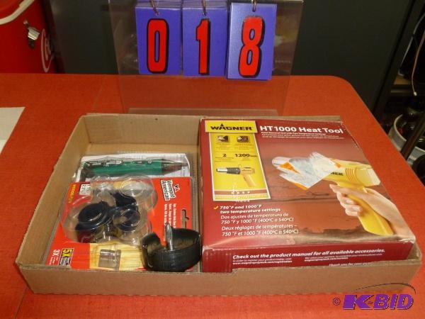 lot 18 image: Flat of misc. As shown. Terms. Cash or Credit...