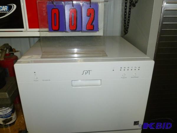 lot 2 image: SPT compact dishwasher. Appears to be new wit...
