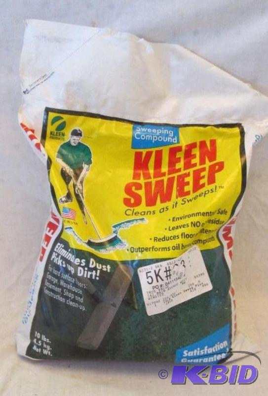 lot 10 image: Kleen sweep cleans as it sweeps Elimiaes dust...