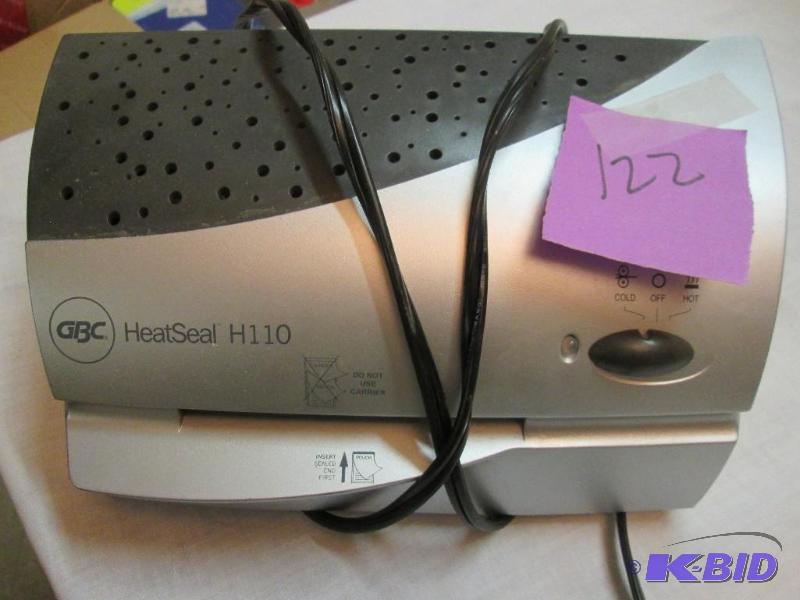 lot 122 image: GBC HeatSeal H110...