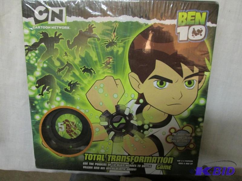 lot 127 image: Cartoon Network Ben 10 total transformation g...