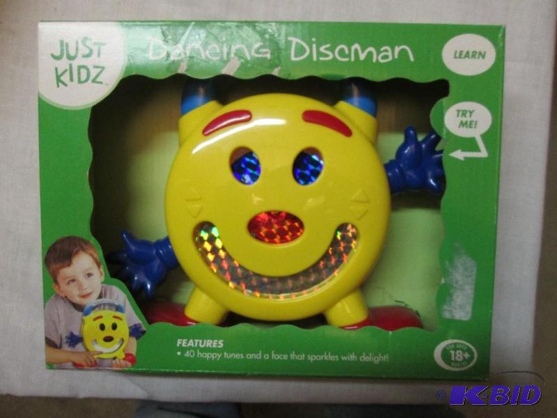 lot 150 image: Just kidz Dancing Discman features 40 happy t...
