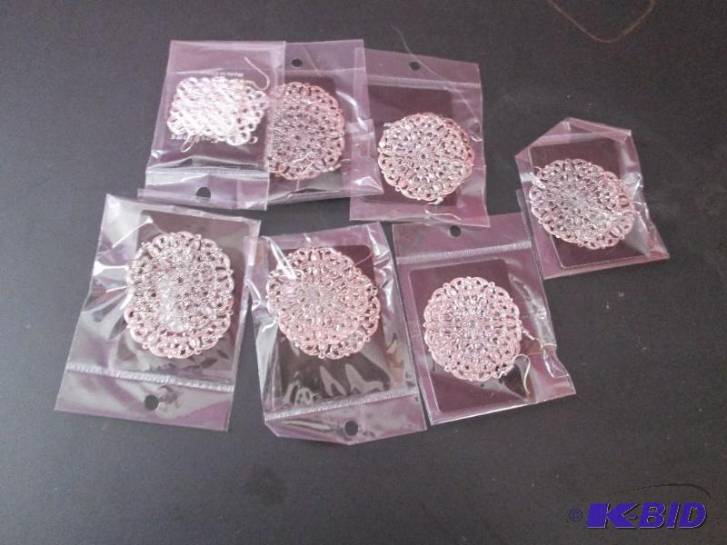 lot 179 image: lot of sliver earrings brand new- great for r...