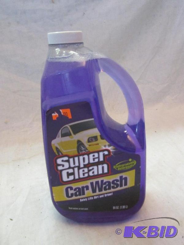 lot 18 image: super clean car wash safely lifts dirt and gr...