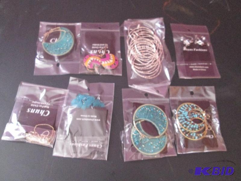 lot 198 image: lot of beaded earrings brand new- great for r...