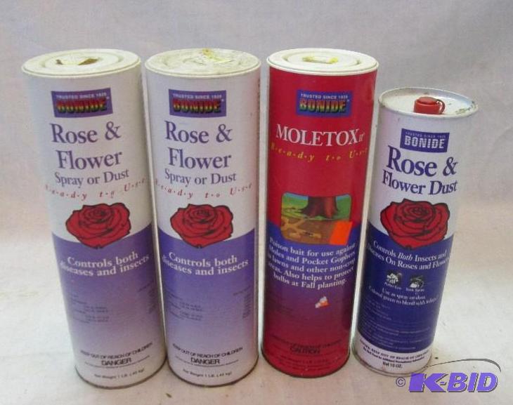 lot 20 image: trusted since 1929 Bonide 2 rose and flower s...