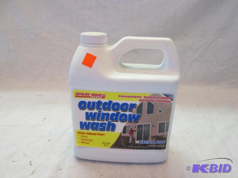 lot 21 image: spray nine outdoor window wash refill size co...