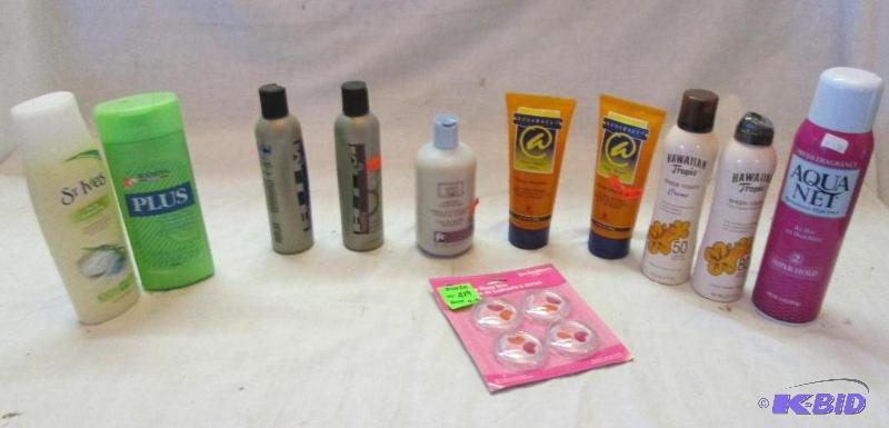 lot 235 image: lot of shampoo, gel, hair spray, lotion, and ...